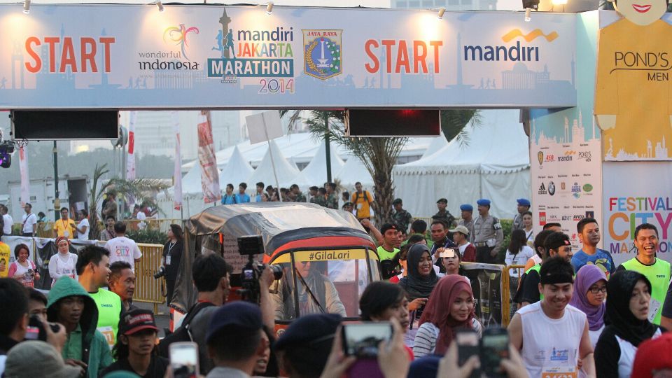 Jakarta Marathon 2014 Copyright: © Herry Ibrahim/INDOSPORT